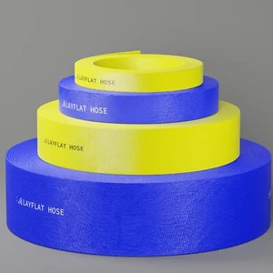 PVC Layflat Hose Pipes Water Delivery Discharge Irrigation Lay Flat 4 BAR Rated - Picture 1 of 12