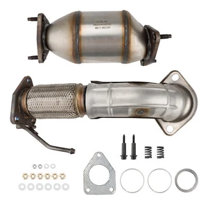 Flex Pipe & Catalytic Converter For Honda Accord Acura TSX 2008 2009 2010-2012 - Foto 1 di 10