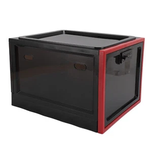 Large Medicine Lock Box Transparent Plastic Lockable Storage Box 3 Digit Com SLS - Picture 1 of 22