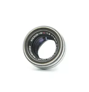 Nikon Nippon Kogaku NIKKOR-H.C 50mm f2 Rangefinder Lens for SP, S2, S3, S4 - Picture 1 of 3