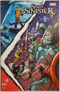SINS OF SINISTER #1 1:25 WRAPAROUND VARIANT! GEOFF SHAW COVER! X-MEN WOLVERINE! - Picture 1 of 2
