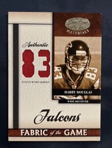 2008 Certified Materials SP /83 Harry Douglas F O T G Jersey RC! Falcons!
