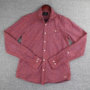 Camicia uomo Scotch & Soda piccola salone bizzarra cotone manica lunga top adulto S - Foto 1 di 14