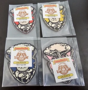 GARBAGE PAIL KIDS Adam Bomb 3 Inch Iron-On Patch Set - 4 Colors - Picture 1 of 1