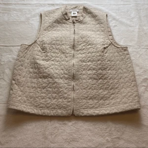 Freedom to Change Front Zip Quilted Vest Size Large - Picture 1 of 8