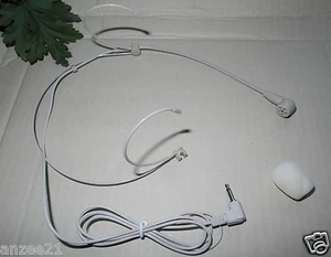 3.5mm Plug Creamy white color Headset Mirophone for PC Computer Wireless System - Picture 1 of 3