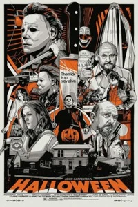 Halloween Tyler Stout LE 24x36 #'d Movie Poster Print John Carpenter - Picture 1 of 1