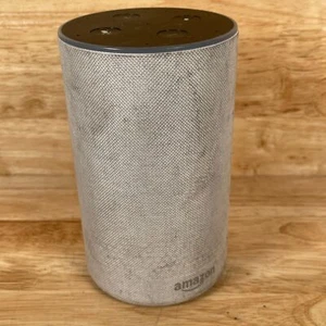 Amazon Echo 2nd Generation Gray Wireless Alexa Enabled Bluetooth Smart Speaker - Picture 1 of 4