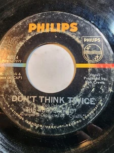 THE WONDER WHO? Sassy / Don't Think Twice PHILIPS 40324 GOOD F278 - Picture 1 of 1