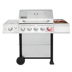 Royal Gourmet 5-Burner Liquid Propane Gas Grill - Picture 1 of 8