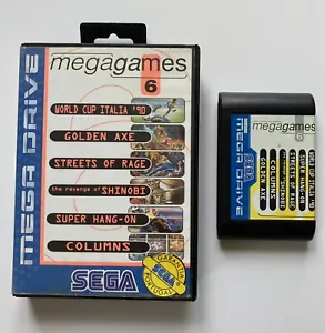Mega Games 6 - Sega Megadrive PAL Boxed - Shinobi, Golden Axe, Streets of Rage - Imagen 1 de 5