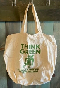Hollywood Studio Gallery Think Green Movie Set Design Prop House Tote Bag - Picture 1 of 3