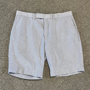 Vintage Polo Ralph Lauren Bermuda Shorts Herren Gr. 36 Blau Flatfront Freizeit - Bild 1 von 12
