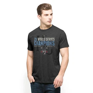 Camiseta de algodón suave MLB Kansas City Royals 2 X Serie Mundial Champs de la marca '47 - Imagen 1 de 1