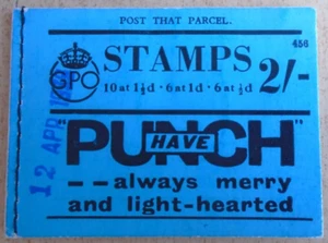 BD12 George VI 2/- Stitched Booklet Edition 456. Cancelled Type 33P AVC booklet. - Picture 1 of 7