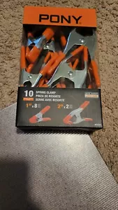 Pony 10-Pack Multiple Sizes Spring Clamp new model 93201 - Picture 1 of 5