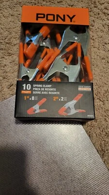 Pony  10-Pack Multiple Sizes Spring Clamp new model 93201 - Image 1 of 4