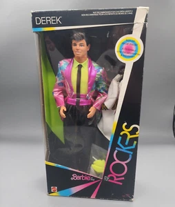 Barbie and The Rockers DEREK Muñeca Mattel 1985 De Colección Nueva y Precintada - Imagen 1 de 18