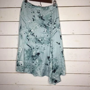 Nueva Falda Alfani Línea A Impresión Asimétrica Azul Wisp Para Mujer 4 - Imagen 1 de 7