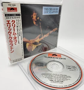 ERIC CLAPTON The Cream Of Eric Clapton Japan Vintage CD P25P 25096 w/OBI 1989 - Picture 1 of 11