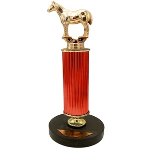 1968 Quarter Horse Trophy Vintage Cowboy Collectible Statue Rodeo Equestrian - Picture 1 of 11