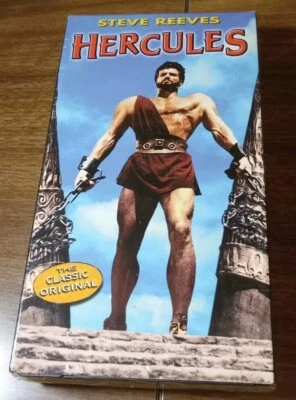 Steve Reeves Hercules VHS SEALED BRAND NEW The Classic Original - Image 1 of 4