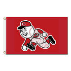 Cincinnati Reds Flag 2x3, 3x5, 4x6ft Banner Polyester World Series Baseball 006