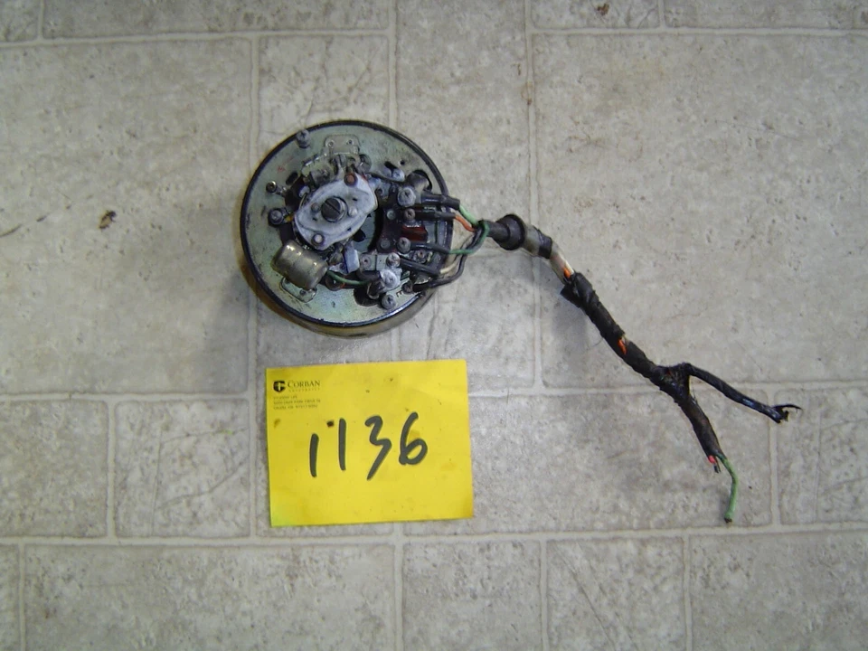 GENERADOR DE ENCENDIDO YAMAHA YA5 YA-5 ESTATOR PUNTOS PLACA Foto 1 de 2