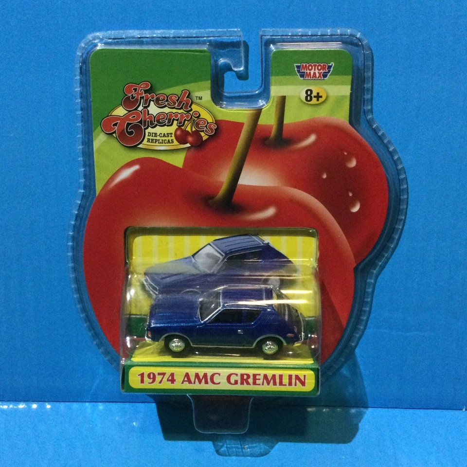 2005 MOTOR MAX FRESH CHERRIES 1974 AMC GREMLIN BLUE USA 2-DOOR SUBCOMPACT - Image 1 of 4