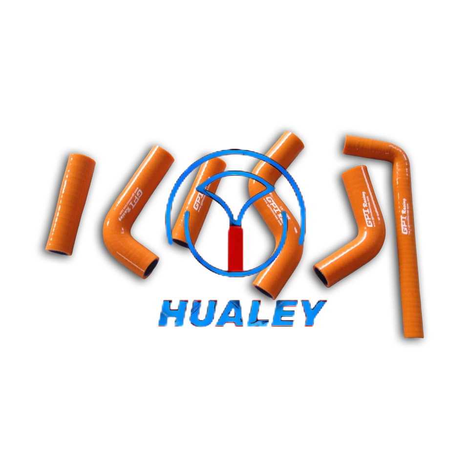 For 2002-2006 KTM 400/525EXC 2003 2004 2005 Orange Silicone Radiator Hose - Изображение 1 из 4