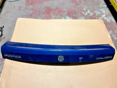 07-12 Dodge Caliber rear trunk lid lift gate trim panel wtr blue 0ZG79GBSAL - Image 1 of 4