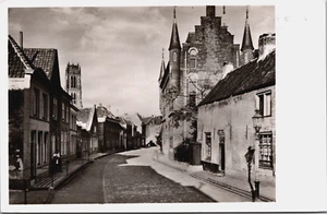 Países Bajos Zaltbommel Nonnenstraat con Maarten van Rossumhuis RPPC B254 - Imagen 1 de 2