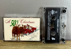 A 50's Christmas - Cassette Tape - 1991 - Rhino Records - Holiday - VG - Picture 1 of 2