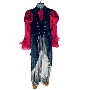 Alice Through Looking Glass Costume Girls Size 7-8 Halloween Disney Wonderland - Picture 1 of 11