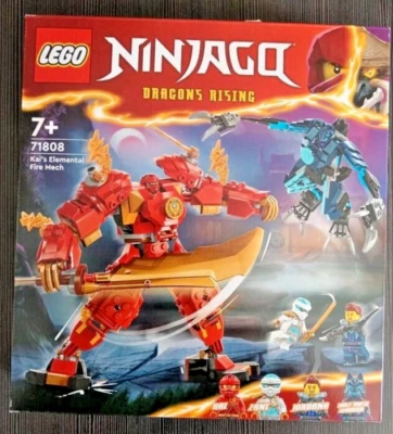LEGO Ninjago Kai's Elemental Fire Mech 71808 Toy Building Kit 322 pcs - Image 1 of 2