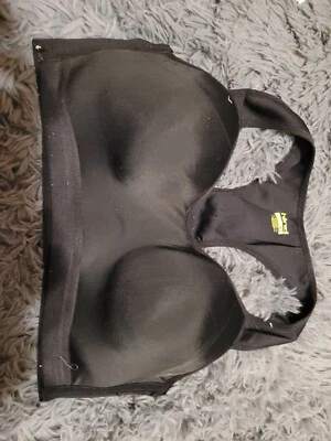 Задний женский спортивный бюстгальтер для спортивной спины размер XLARGE черный для спортивных тренировок фитнеса - Изображение 1 из 4