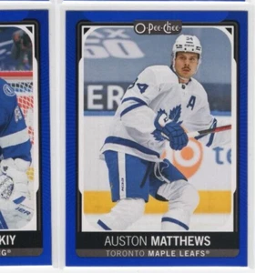 Auston Matthews 21-22 O-Pee-Chee OPC Blue Border #7 Toronto Maple Leafs - Bild 1 von 1