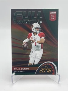 Kyler Murray 2022 Panini Donruss Elite Insert Card Full Throttle #FT2 Green - Picture 1 of 2