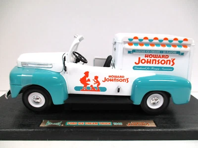 YAT MING ROAD LEGENDS - HOWARD JOHNSON'S 1948 FORD F-1 ГРУЗОВИК ДЛЯ МОРОЖЕНОГО 1/18 - Изображение 1 из 4