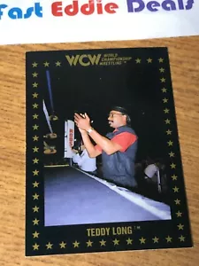 1991 WCW WRESTLING THE GODFATHER TEDDY LONG CARD 107 CHAMPIONSHIP MARKETING - Picture 1 of 2