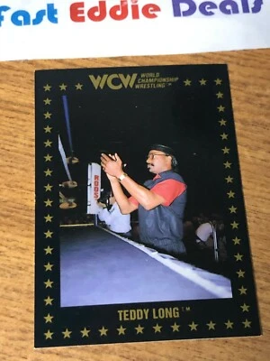 1991 WCW WRESTLING THE GODFATHER TEDDY LONG CARD 107 CHAMPIONSHIP MARKETING - Image 1 of 2