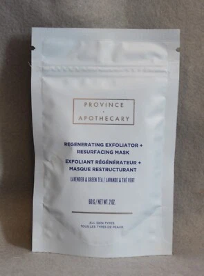 Province + Apothecary Exfoliating Resurfacing Mask All Skin Mix 60g 2oz NEW - Image 1 of 4