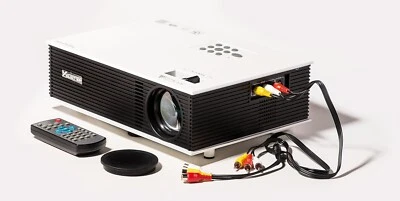 XElectron UC80 1500 Lumens Home Cinema Portable LED Projector HD Ready, HDMI/USB - Image 1 of 4