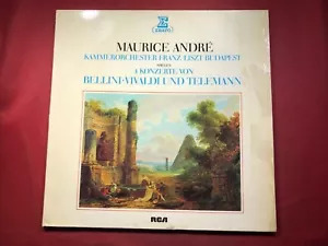 C2-98 MAURICE ANDRE 4 Konzerte Von Bellini, Vivaldi, ... IMPORT GERMANY - Picture 1 of 4