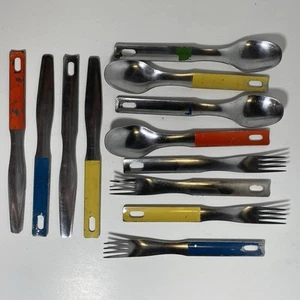 Vintage 12 PCS MCM HOLLAND Flatware Set RELAX Mid Century Modern Silverware RARE - Picture 1 of 16