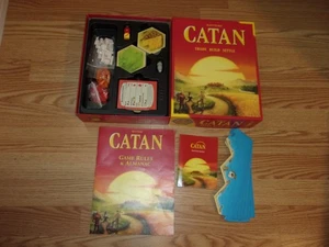 Catan Trade Build Settle Board Family Game Night Complete Klaus Teuber - Picture 1 of 4