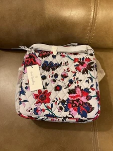 BOLSO BANDOLERA ALMUERZO VERA BRADLEY "VINEYARD FLORAL" (NUEVO CON ETIQUETAS) - Imagen 1 de 6
