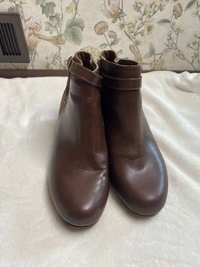 Zapatos Dr. Scholl's para mujer bota doble marrón cobre talla 10W - Imagen 1 de 10