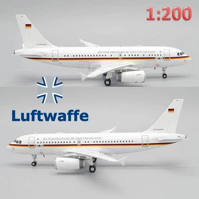 Jc Wings 1/200 LH2247 GERMAN AIR FORCE (AIRWAFFE) AIRBUS A319CJ 15+01S - Immagine 1 di 4