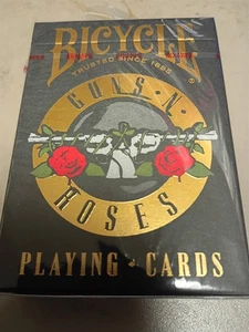Guns N Roses Playing Cards Bicycle Poker 2025 - Picture 1 of 2